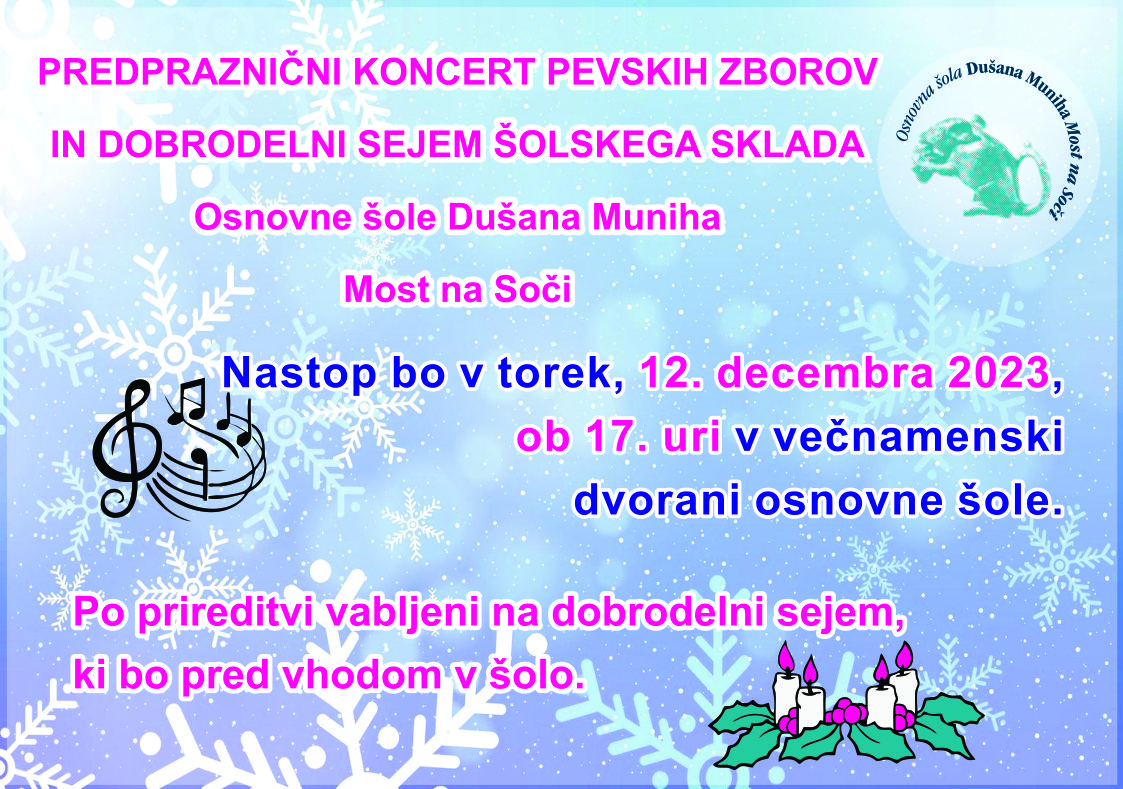 plakat prednovoletni koncert in sejem S_02